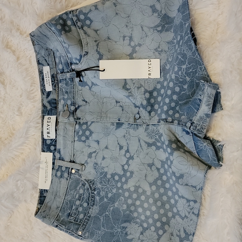 NWT Frayed Shorts